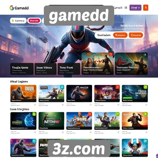 Gamedd inova com nova interface de usuário